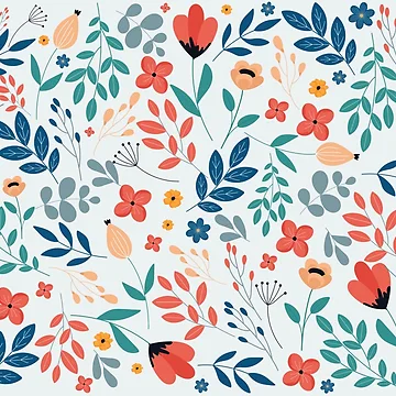 Artwork thumbnail, Flower pattern by RicoL12