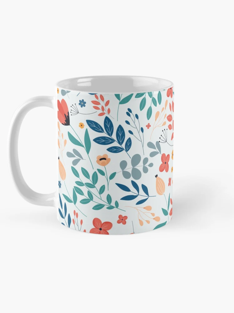 Thumbnail 5 of 6, Coffee Mug, Flower pattern designed and sold by RicoL12.