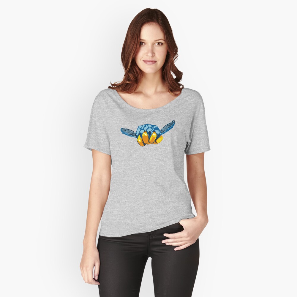 Turtle Hand Signal Relaxed Fit T-Shirt