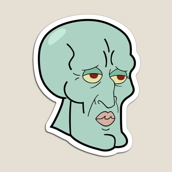 Item preview, Handsome Squidward designed and sold by MemeShoppp.
