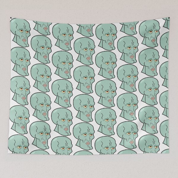 Item preview, Handsome Squidward designed and sold by MemeShoppp.