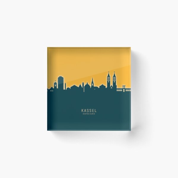 Item preview, Kassel Germany Skyline designed and sold by ArtPrints.