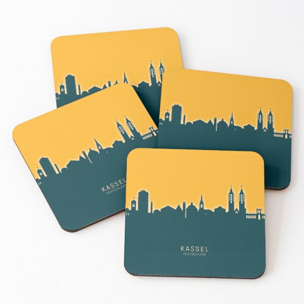 Item preview, Kassel Germany Skyline designed and sold by ArtPrints.