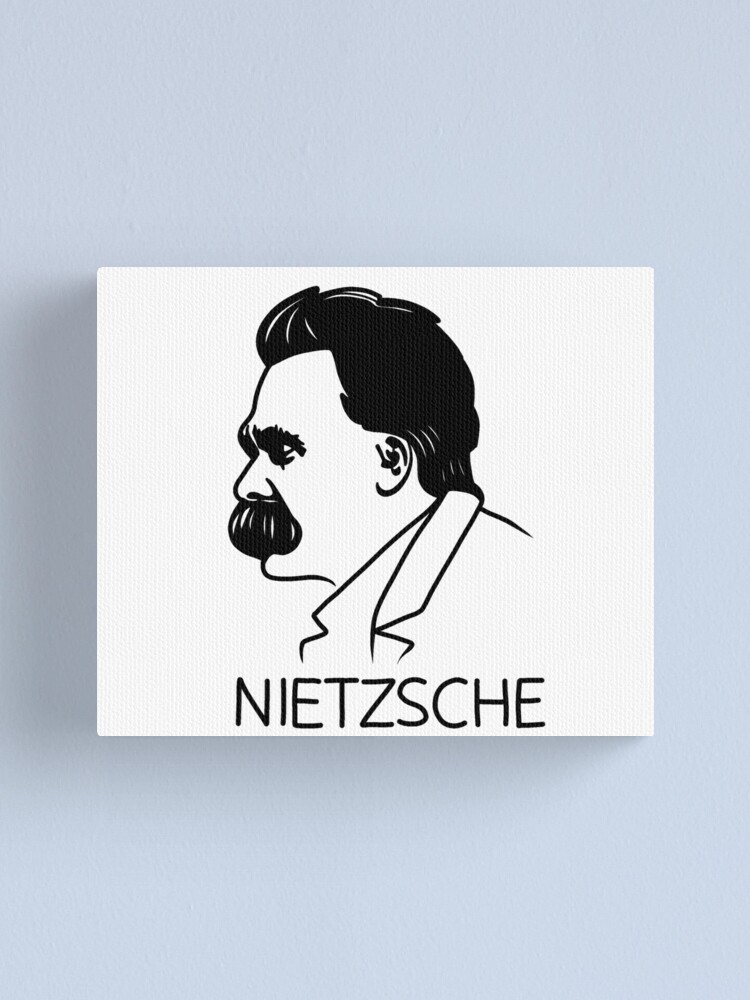 Friedrich Nietzsche Canvas Print