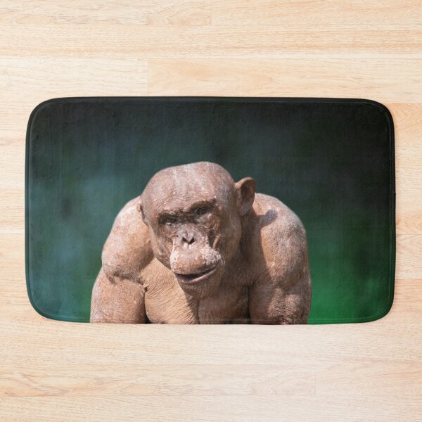 Item preview, Muscular Jambo The Hairless Chimp designed and sold by rawshutterbug.