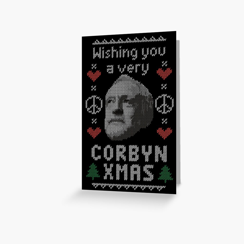Wishing You A Very Corbyn Xmas Greeting Card