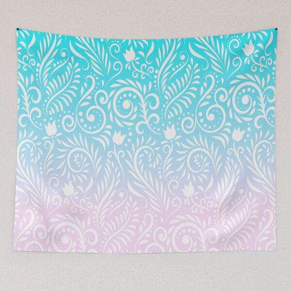 Item preview, Floral and Leaves - Mermaid's Tears (Dreamy Fantasy Collection) designed and sold by CreativityRoams.