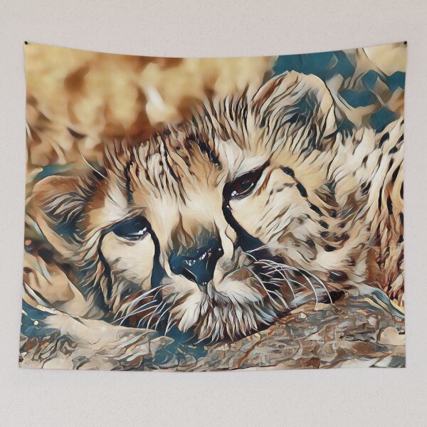 Item preview, Chilling Cheetah designed and sold by ReneeKennedy.