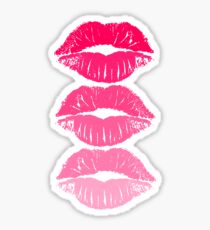 Lips Fashion Pink Sticker
