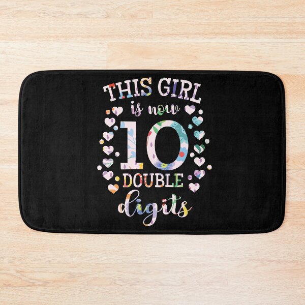 Item preview, This girl is 10 Double Digits 10th Birthday Gift designed and sold by 2blackcherries.