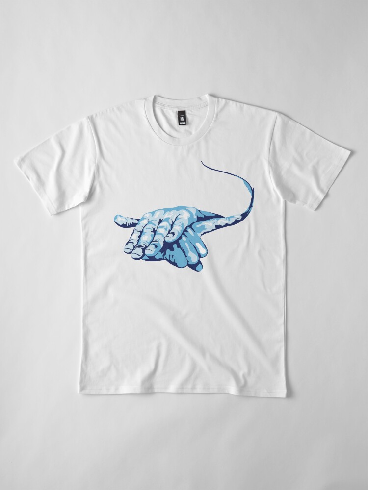 Alternate view of Stingray Hand Signal Premium T-Shirt
