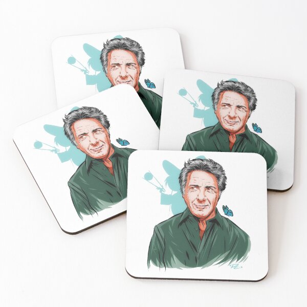 Item preview, Dustin Hoffman - An illustration by Paul Cemmick designed and sold by TIGERDAVER.