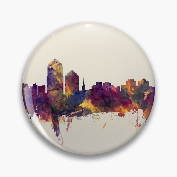 Artikelvorschau, Albuquerque New Mexico Skyline entworfen und verkauft von ArtPrints.