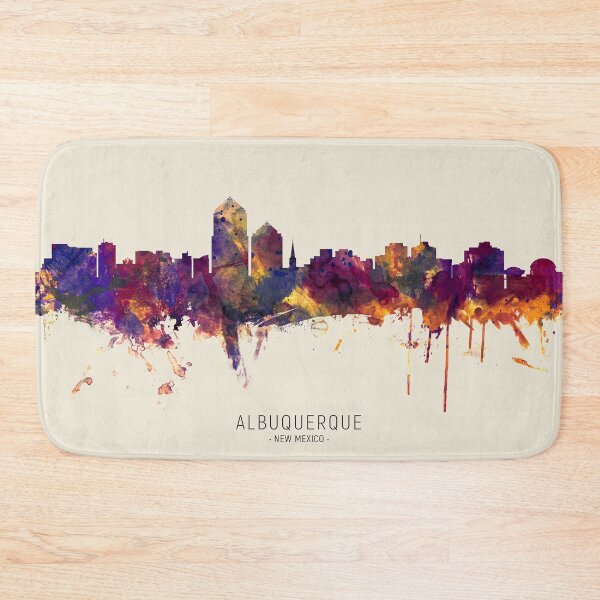 Item preview, Albuquerque New Mexico Skyline designed and sold by ArtPrints.