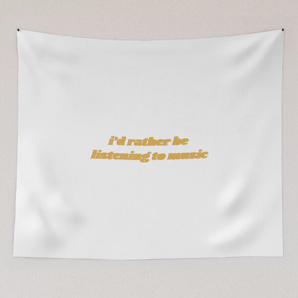 Item preview, I'd rather be listening to music designed and sold by isobelcough.