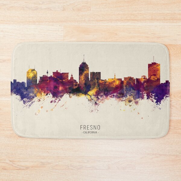 Item preview, Fresno California Skyline designed and sold by ArtPrints.