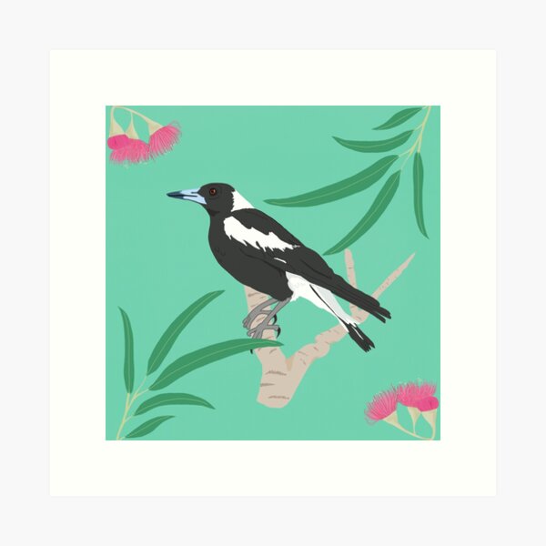 Item preview, Australian Magpie designed and sold by ashleafjb.