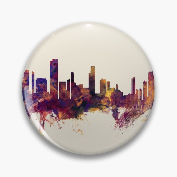Item preview, Honolulu Hawaii Skyline designed and sold by ArtPrints.