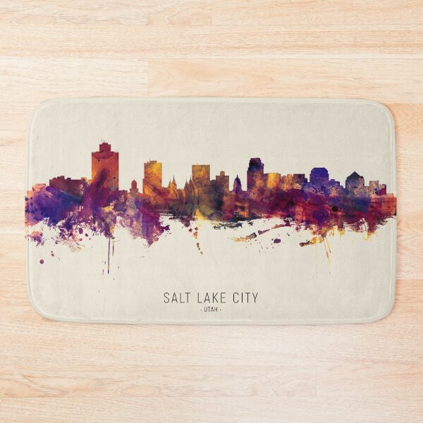 Item preview, Salt Lake City Utah Skyline designed and sold by ArtPrints.