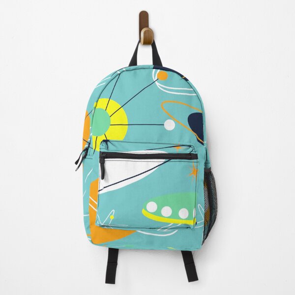 Item preview, Flying Saucers Retro Atomic Abstract designed and sold by MarbleCloud.