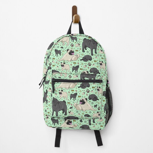 Item preview, Pugs in Green  designed and sold by Nemki.