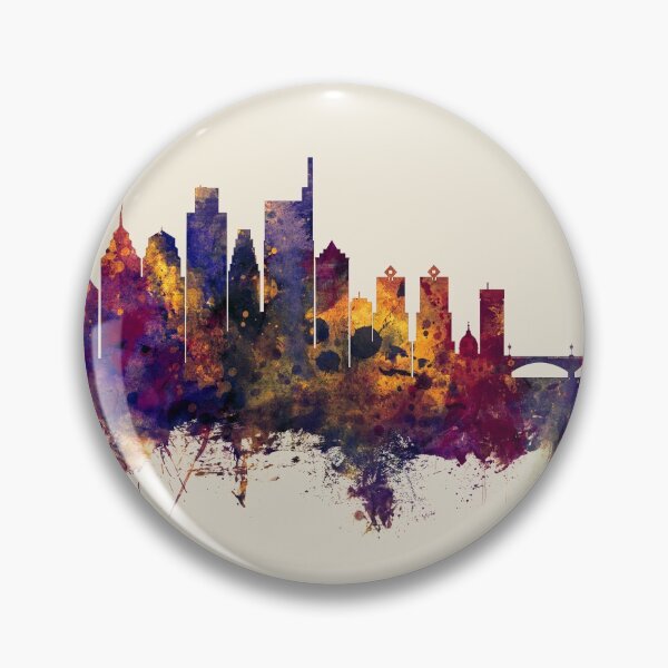Item preview, Philadelphia Pennsylvania Skyline designed and sold by ArtPrints.