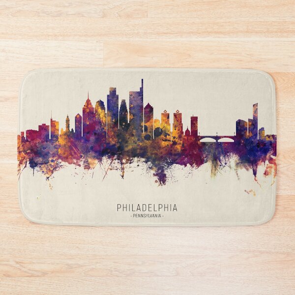 Item preview, Philadelphia Pennsylvania Skyline designed and sold by ArtPrints.