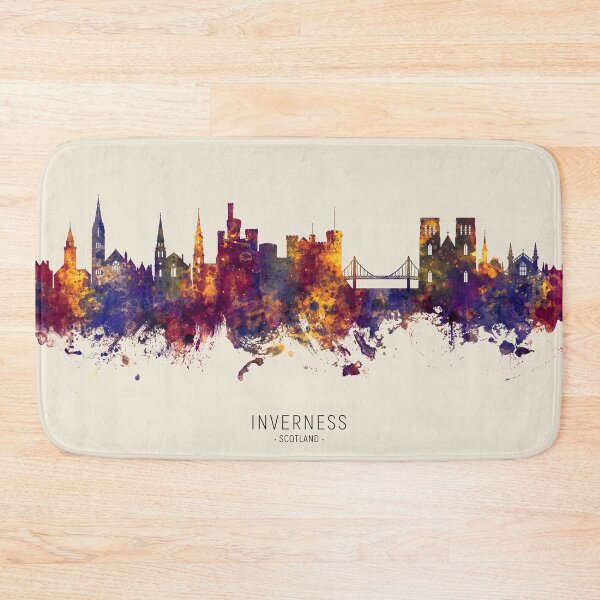 Item preview, Inverness Scotland Skyline designed and sold by ArtPrints.