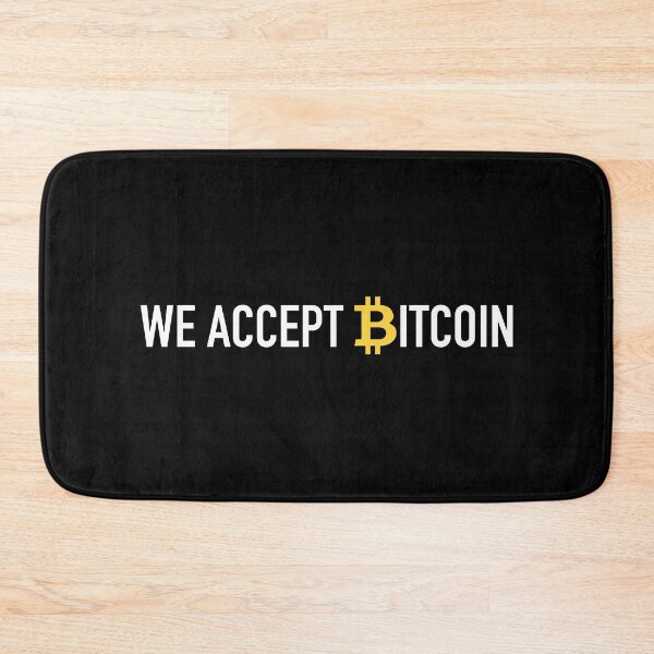 Item preview, We Accept Bitcoin - Crypto Currency Traders designed and sold by JukeLox.