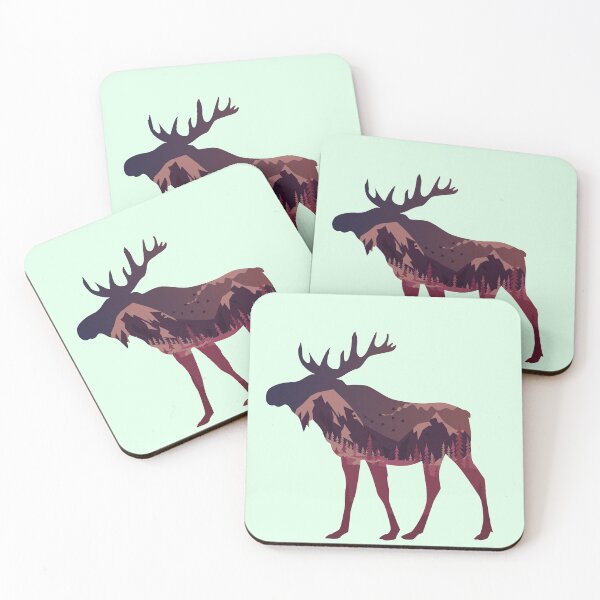 Item preview, moose lover,moose gift animal moose nature in alaska elk designed and sold by ELmezz.