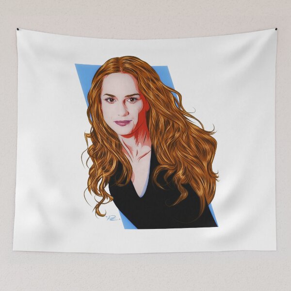 Item preview, Holly Hunter - An illustration by Paul Cemmick designed and sold by TIGERDAVER.