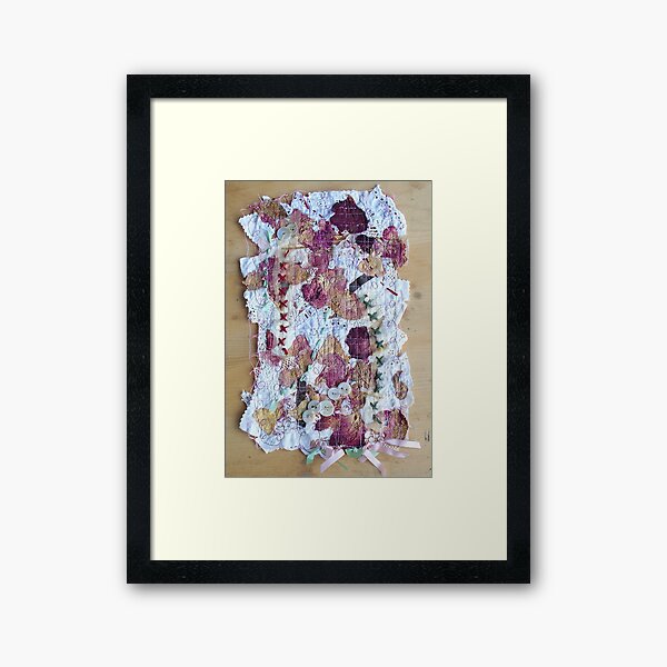 feeling fragile Framed Art Print
