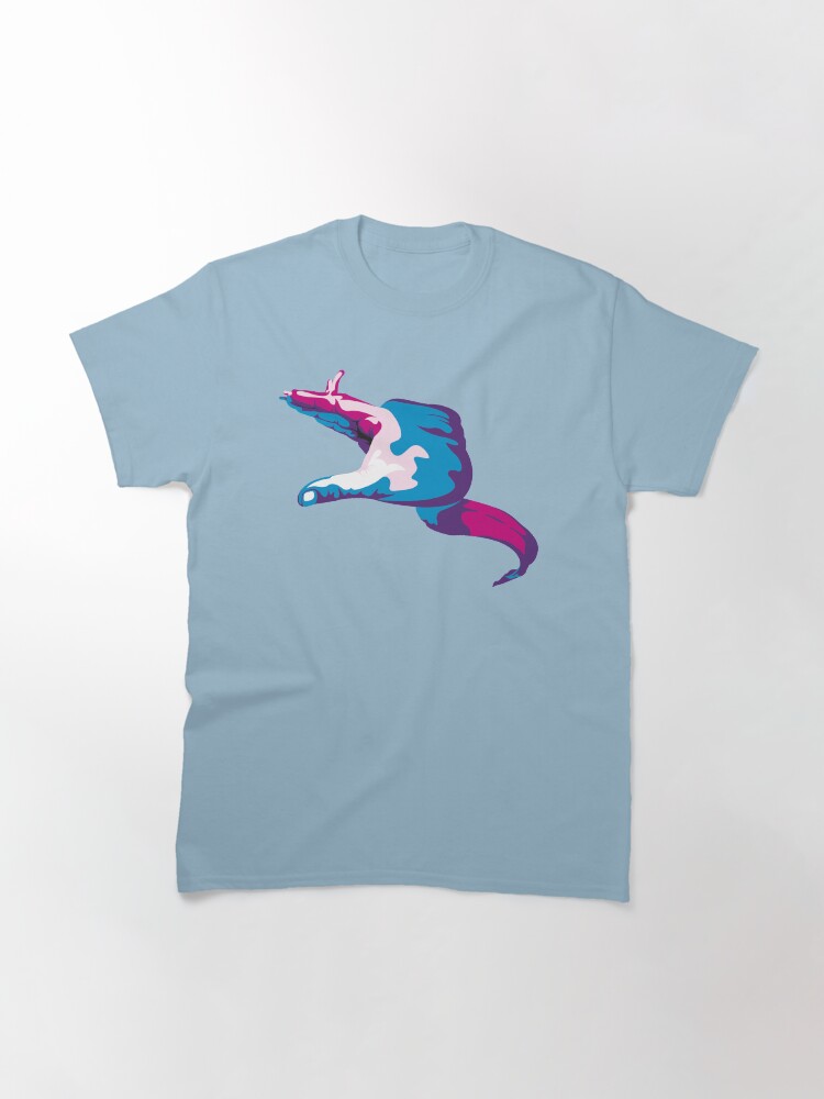 Alternate view of Moray Eel Hand Signal Classic T-Shirt