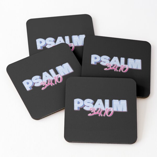 Item preview, Psalm 34:10 Those Who Seek The Lord Lack No Good Thing. Quote The Bible designed and sold by ProjectX23.