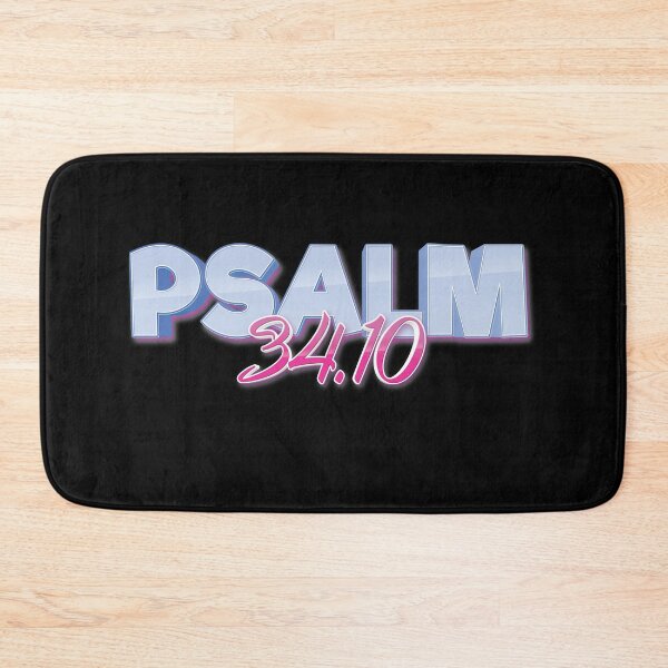 Item preview, Psalm 34:10 Those Who Seek The Lord Lack No Good Thing. Quote The Bible designed and sold by ProjectX23.