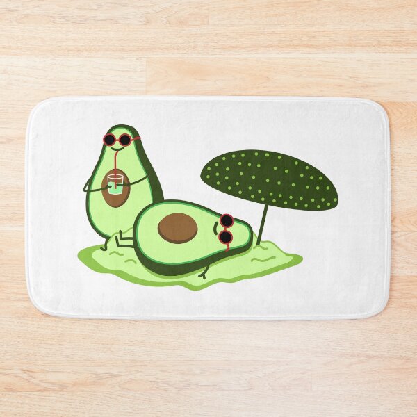 Item preview, Avocado couple on the beach designed and sold by spontania.
