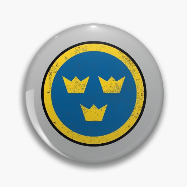 Item preview, Swedish Air Force (distressed)  designed and sold by StrongVlad.