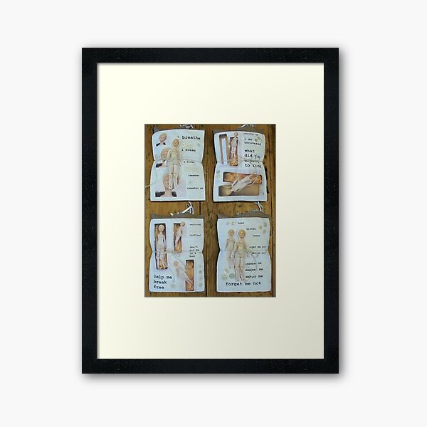 rites of passage Framed Art Print