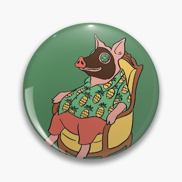 Item preview, Pig Relaxing  designed and sold by NostalGira.