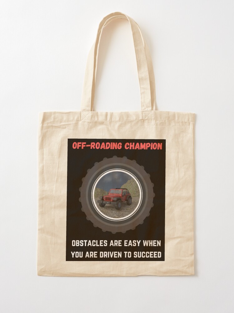 Off roading champion Tote Bag for Sale by fev rocks Redbubble