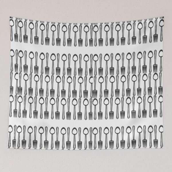 Item preview, Cute Fork n Spoons designed and sold by bubblediva.