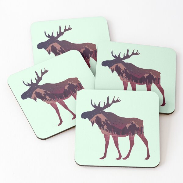 Item preview, moose lover,moose gift animal moose nature in alaska elk designed and sold by ELmezz.
