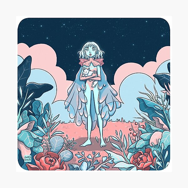 Item preview, Magic girl from another galaxy designed and sold by AndreaOchaita.
