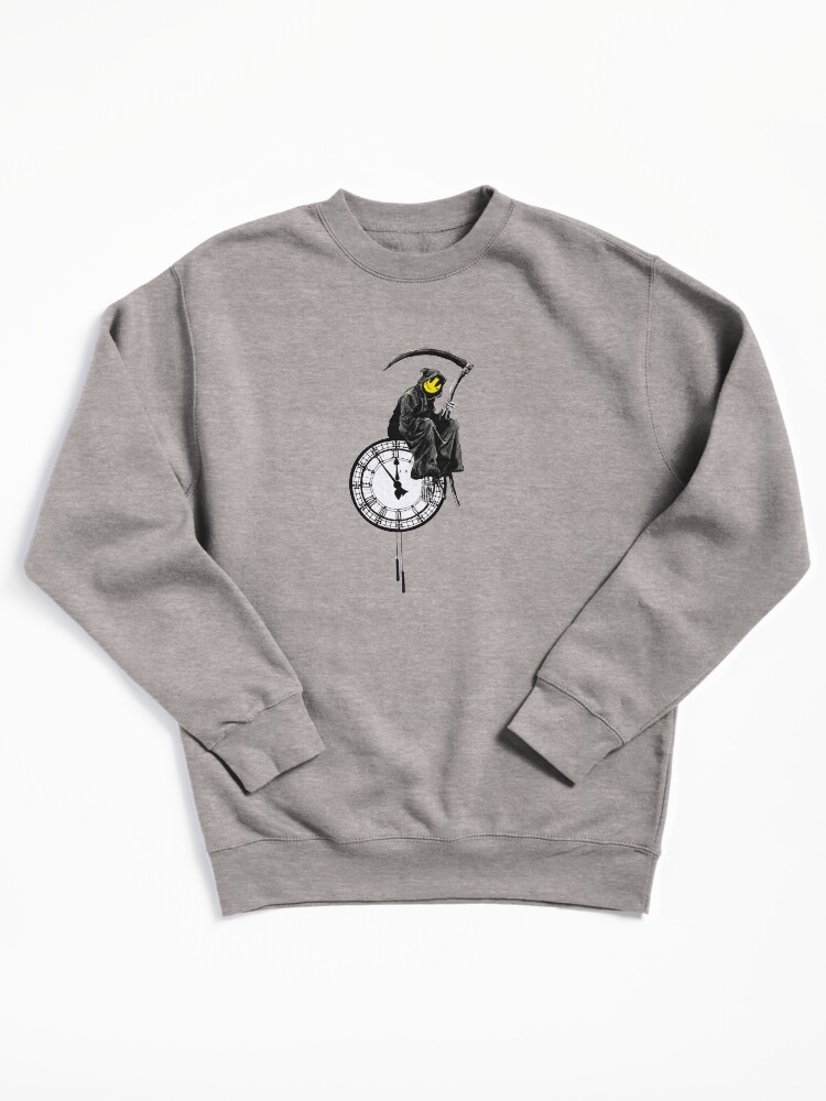 Thumbnail 2 von 7, Pullover, Banksy - Grin Reaper designt und verkauft von HouseofBalloon.