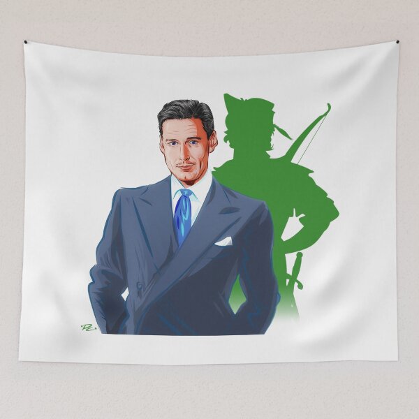 Item preview, Errol Flynn - An illustration by Paul Cemmick designed and sold by TIGERDAVER.