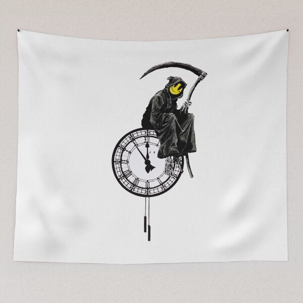 Item preview, Banksy - Grin Reaper designed and sold by HouseofBalloon.