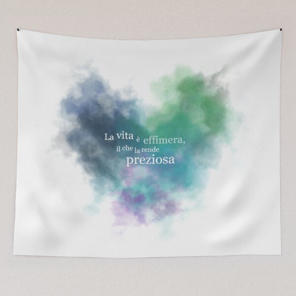 Item preview, La Vita è Effimera ('Life is Ephemeral' in Italian) designed and sold by belly-e-luna.