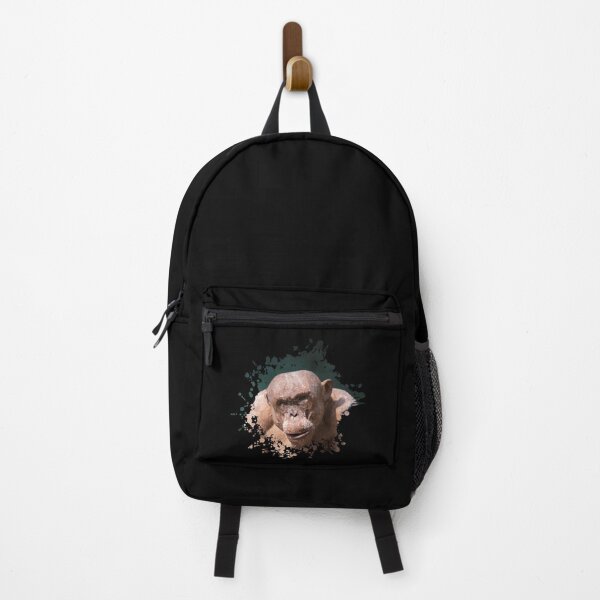 Item preview, Muscular Jambo The Hairless Chimp (Splatter Design) designed and sold by rawshutterbug.