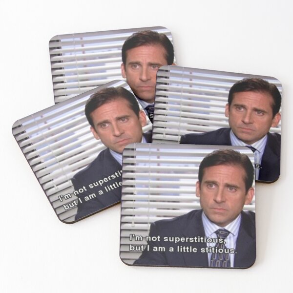 Item preview, michael scott feeling superstitous (the office) designed and sold by lexyyyyyyyy.