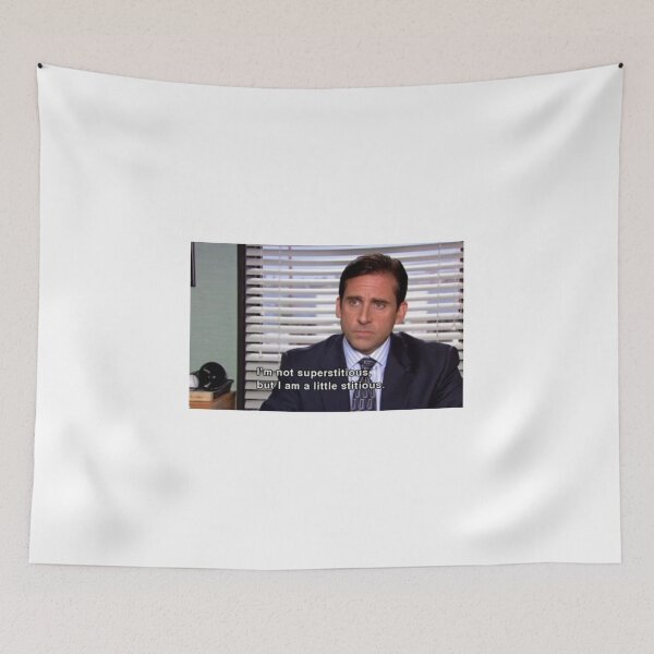 Item preview, michael scott feeling superstitous (the office) designed and sold by lexyyyyyyyy.